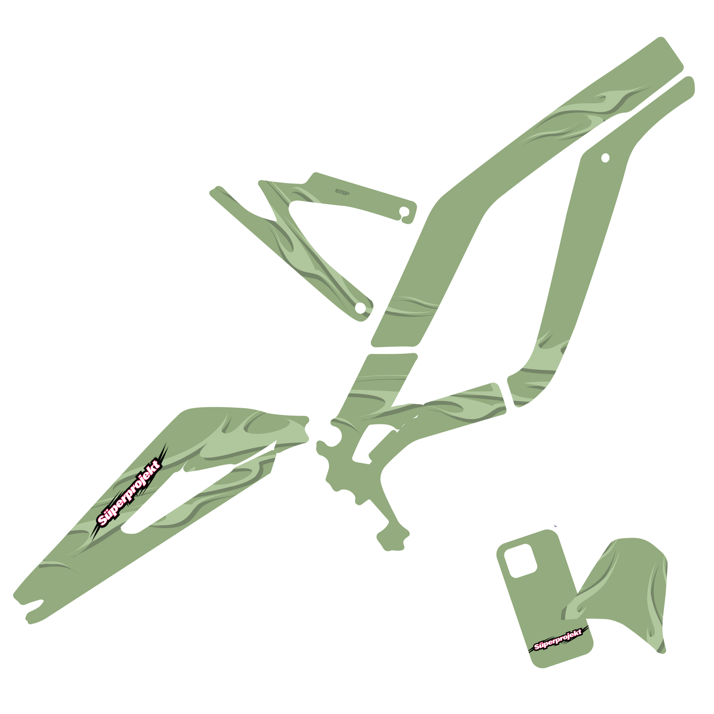 "SAGE GREEN" [for Surron Light Bee]